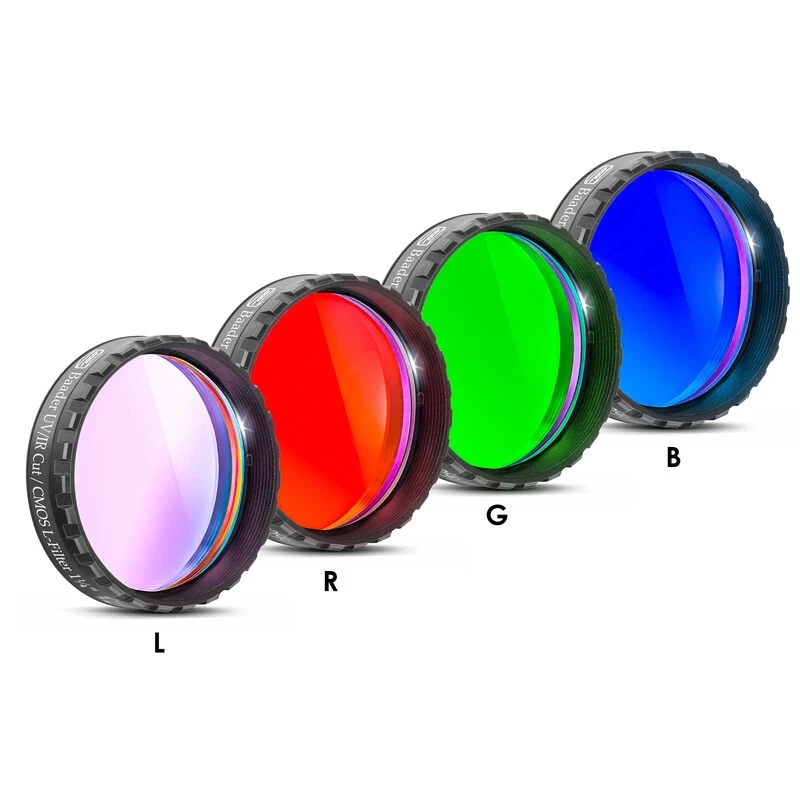 Baader L-RGB szűrő készlet (1.25") - CMOS optimalizált Baader L-RGB szűrő készlet (1.25") - CMOS optimalizált