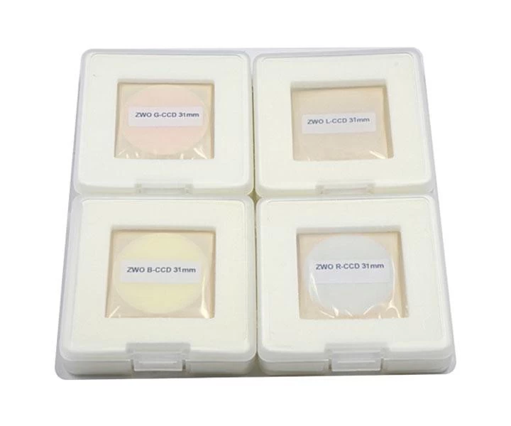 ZWO L-RGB szűrő készlet (36 mm) ZWO L-RGB szűrő készlet (36 mm)